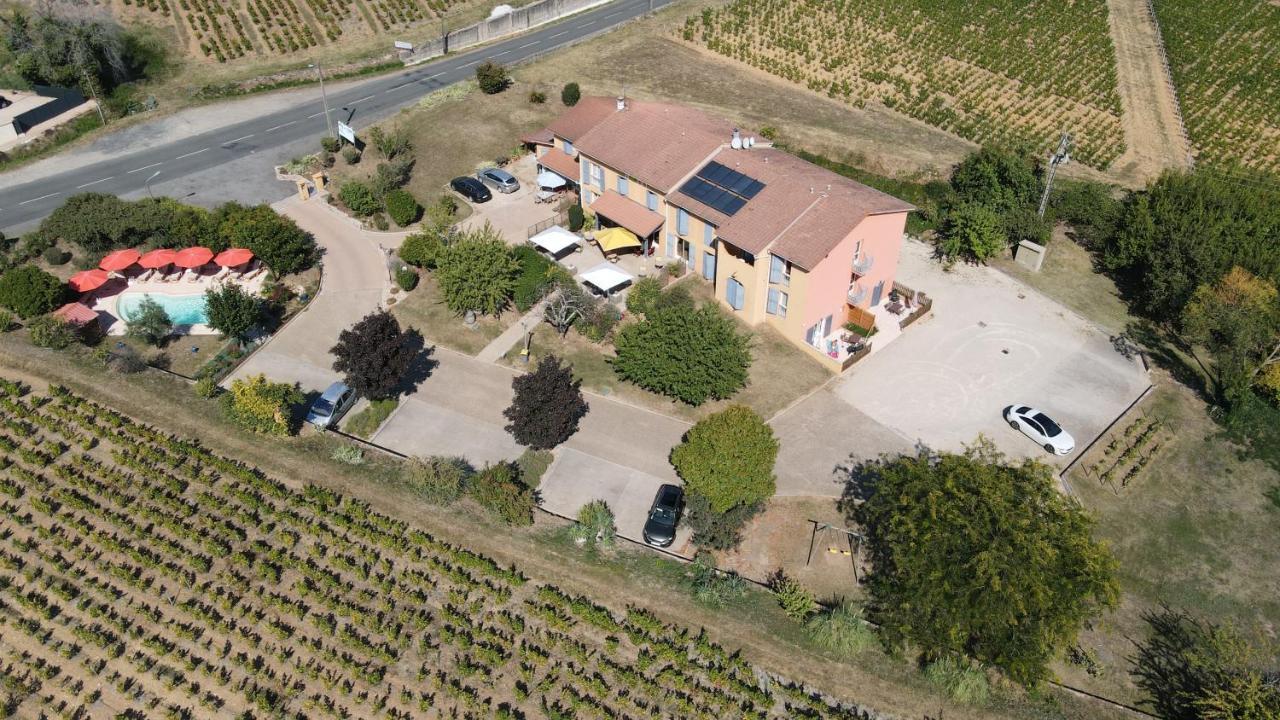 Hotel Des Vignes Juliénas Exterior foto