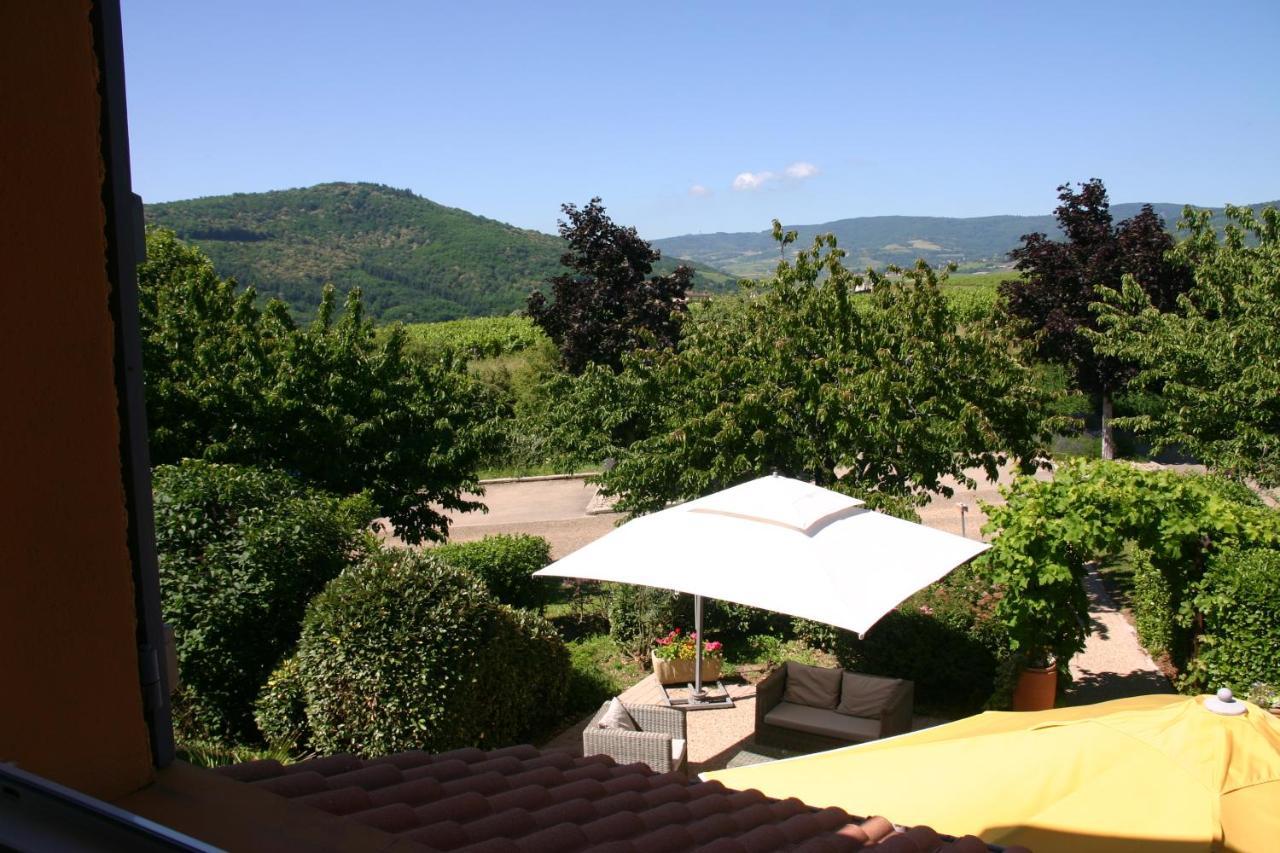 Hotel Des Vignes Juliénas Exterior foto